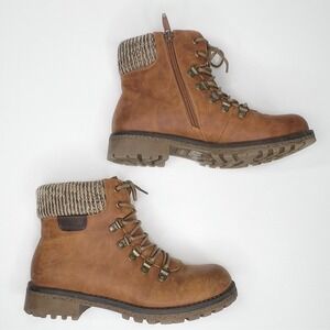 PATRIZIA Clarris Women's Camel‎ Boots 8.5 Hiking Fall